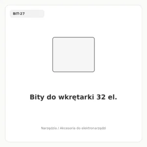 Bity do wkrętarki 32 el.