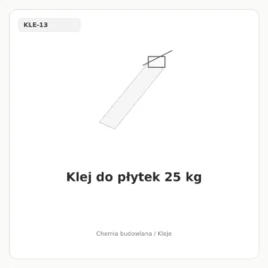 Klej do płytek 25 kg