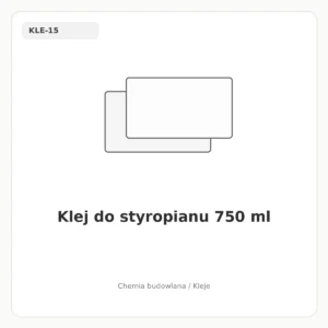 Klej do styropianu 750 ml