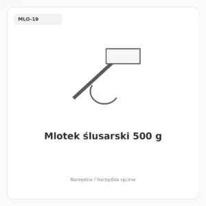 Mlotek ślusarski 500 g