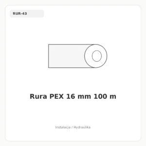 Rura PEX 16 mm 100 m