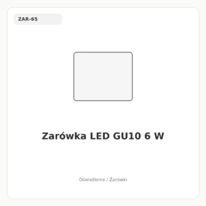 Zarówka LED GU10 6 W